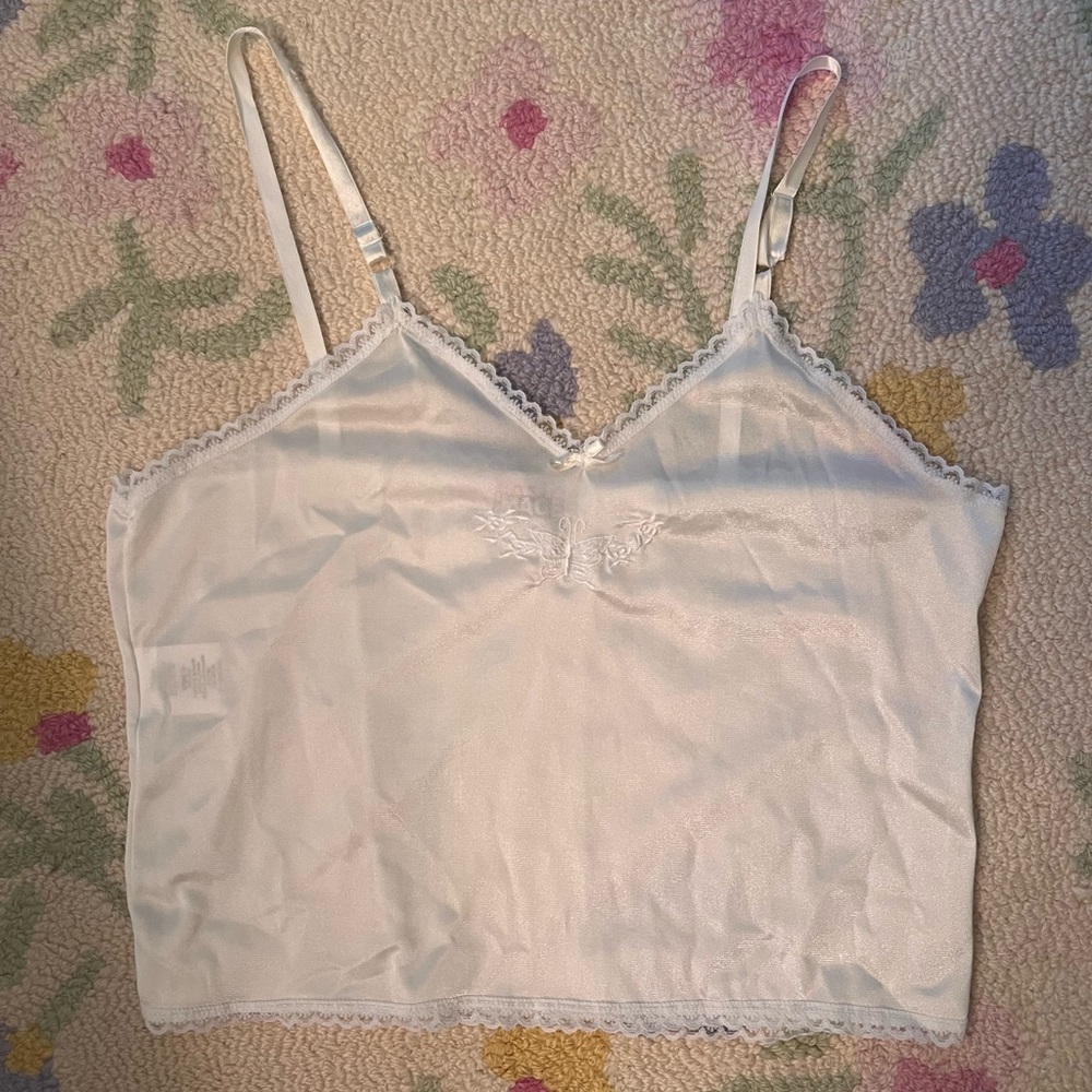 Y2K cropped tank top